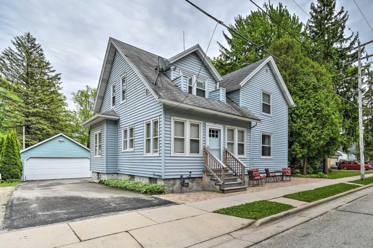 Walkable Lake Elkhart Apt Dine, Shop, Swim! Villa Elkhart Lake Exterior photo